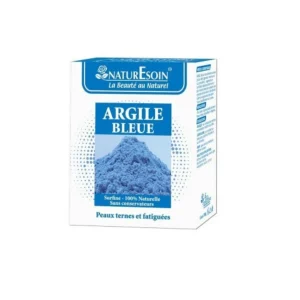 Nature Soin Argile Bleue Peaux Ternes et Fatiguées 100 g