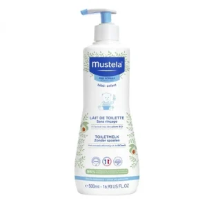 Mustela Lait de Toilette 500 ml sans Rinçage