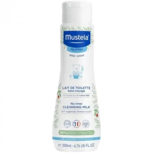 Mustela Lait de Toilette 200 ml sans Rinçage