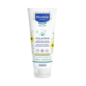 Mustela Stelatopia Creme Emolliente 200 ml Peaux Sèches