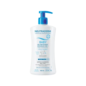 Neutraderm Baby Gel Nettoyant Douceur 3 en 1 - 400 ml