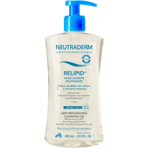 Neutraderm Relipid+ Huile Lavante Relipidante 400 ml
