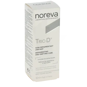 Noreva Trio-D Soin Depigmentant Unifiant 30 ml avec Hydroquinone