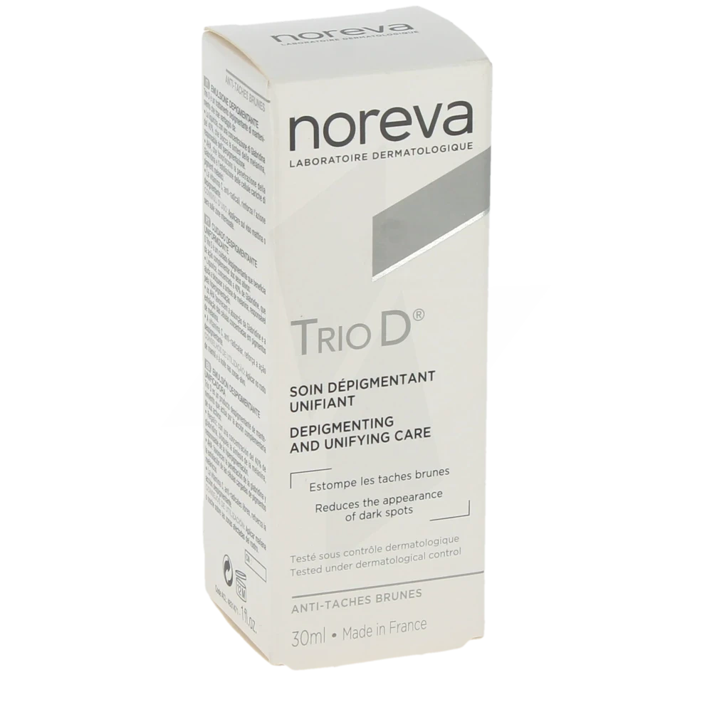 Noreva Trio-D Soin Depigmentant Unifiant 30 ml avec Hydroquinone