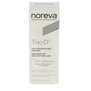 Noreva Trio-D Soin Depigmentant Unifiant 30 ml sans Hydroquinone