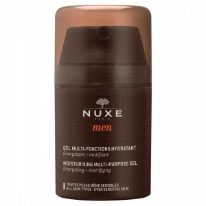 Nuxe Men Gel Hydratant Multi-Fonctions 50 ml Tous Types de Peaux Même Sensibles