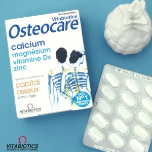 Osteocare Calcium, Magnesium, Zinc, Vitamine D3 (30 Capsules)