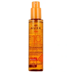 Nuxe Sun Huile Bronzante Visage et Corps SPF 10
