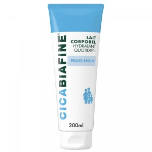 Biafine Cicabiafine Lait Hydratant Corporel Quotidien Tube 200 ml