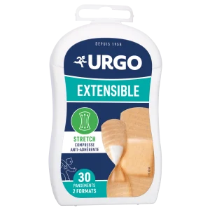 Urgo Extensible Bandes 30 Pansements - 2 Formats