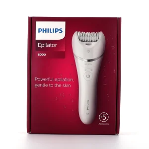 Philips Epilateur électrique RECHARGEABLE ÉTANCHE Serie 8000