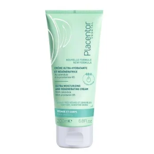 Placentor Végétal Crème Ultra-Hydratante et Régénératrice 200 ml