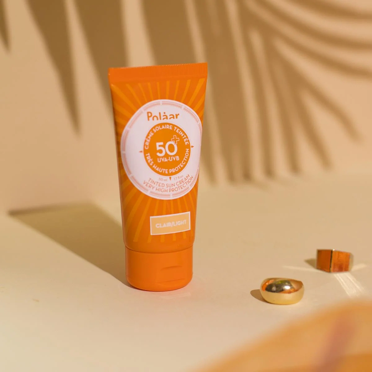 Polaar Sun Crème Solaire Haute Protection SPF 50 Teinté