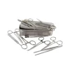 Boîte à 11 instruments en inox pour petite chirurgie