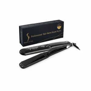 Healthy And Silky Salon Steam Professional original Styler Céramique Vapeur Lisseur Salon Usage°