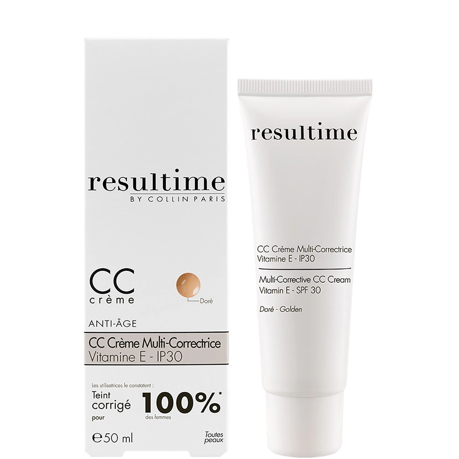 Resultime CC Crème Multi-Correctrice Vitamine SPF 30 Doré