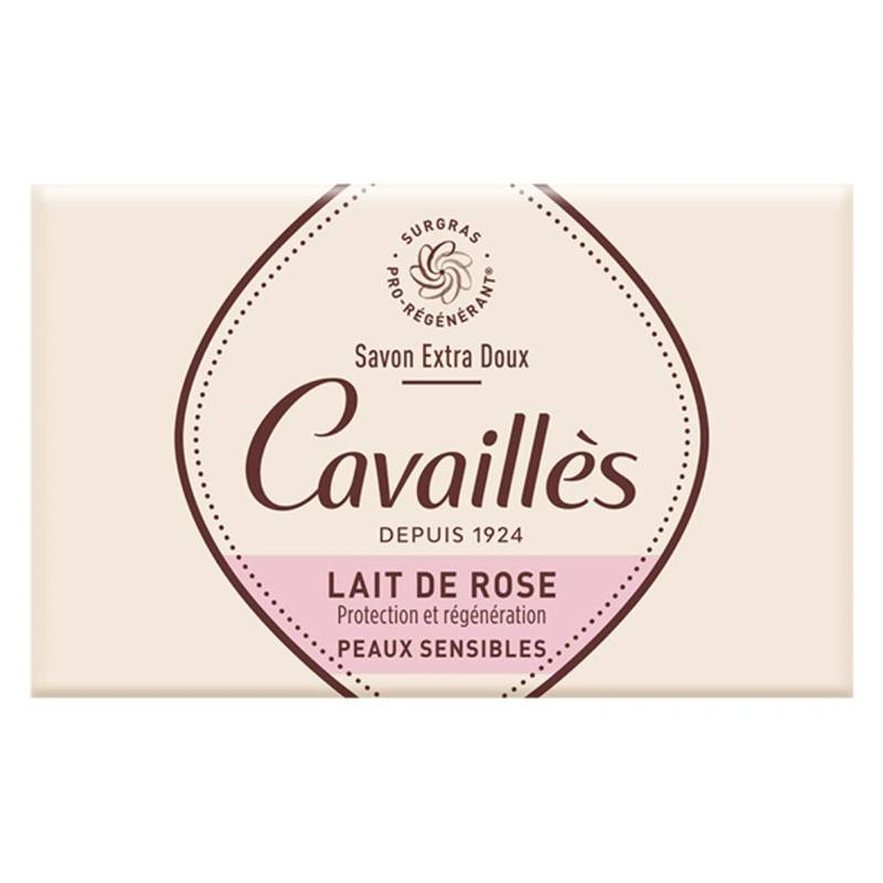 Rogé Cavaillés Savon Surgras Extra-Doux Lait de Rose 150 g