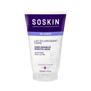 Soskin Whitening+ Lait Eclaircissant Corps et Zones Sensibles 150 ml Huile de Macadamia
