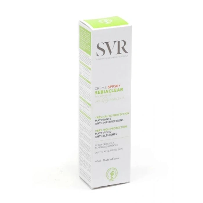 SVR Sebiaclear Creme Solaire SPF 50 40 ml