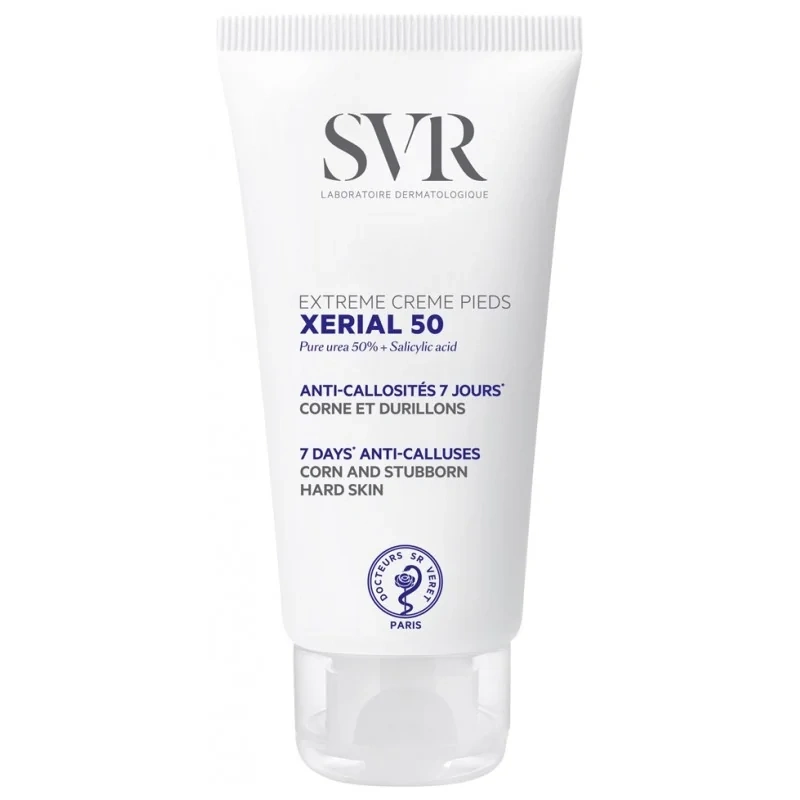 SVR Xerial 50 Extreme Creme Pieds 40 ml Callosités et Durillons Rebelles