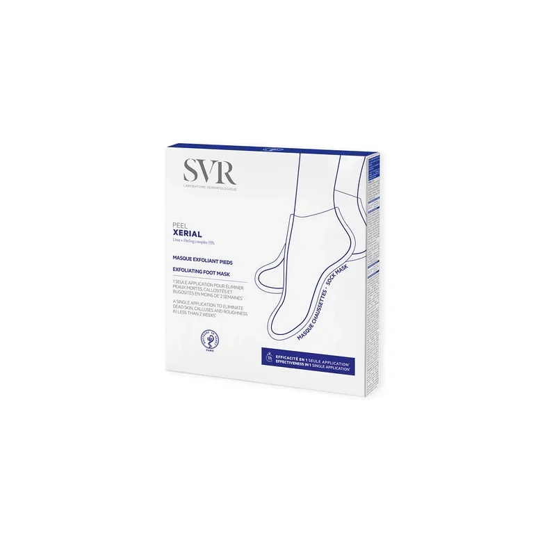 SVR Xerial Peel - Masque Exfoliant Pieds