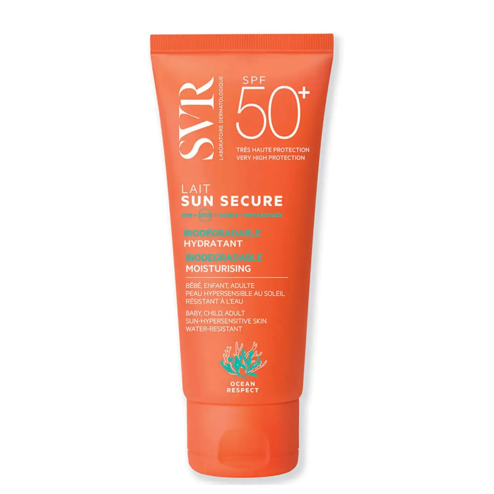 SVR Sun Secure Lait Solaire SPF 50+ 100 ml