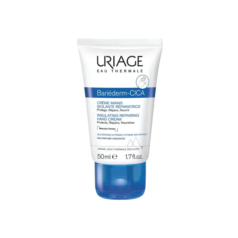 Uriage Bariederm Creme Mains Isolante Reparatrice Mains Abimees 50 ml