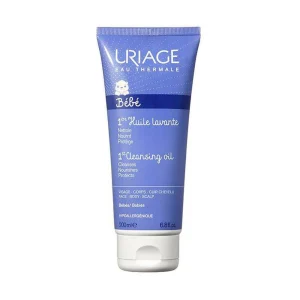 Uriage Bebe Huile Lavante Visage, Corps et Cheveux 200 ml