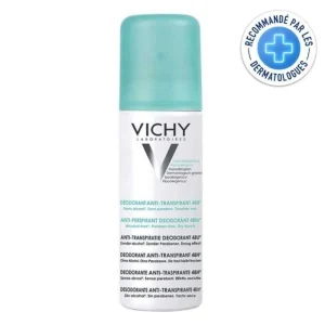 Vichy Deodorant Anti-Transpirant 48H Aerosol 125 ml Anti-Traces Jaunes et Blanches