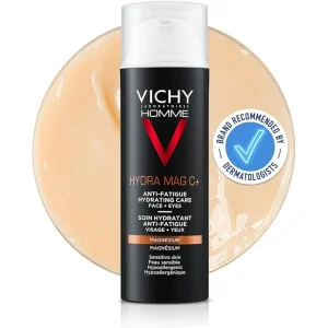 Vichy Homme Hydra Mag C 50 ml Soin Hydratant Anti-Fatigue